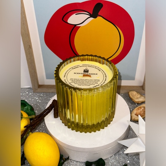 LEMONDROP,!! SCENT UNLEASHED LLC, LUXURY HAND POURED SCENTED CANDLES - Picture 3 of 4